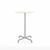 Emeco 20-06 Round Bar-Height Table bar height tables Emeco 30” Accoya Wood 