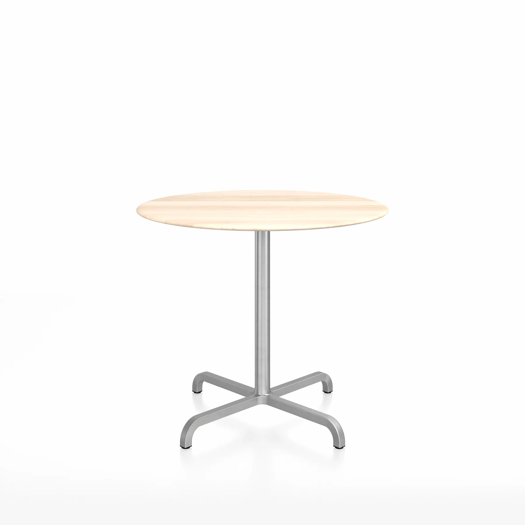 Emeco 20-06 Round Cafe Table bar height tables Emeco 36” Accoya Wood-Outdoor Use 