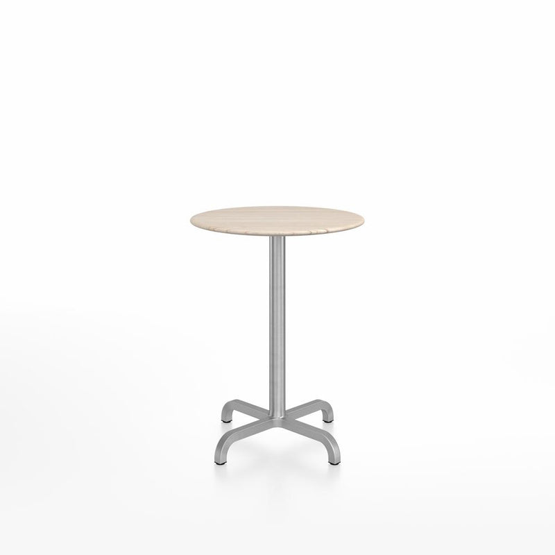 20-06 Round Cafe Table bar height tables Emeco 24” Ash Wood 