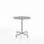 20-06 Round Cafe Table bar height tables Emeco 30” Gray HPL 