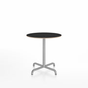 20-06 Round Cafe Table bar height tables Emeco 30” Black Laminate Plywood 