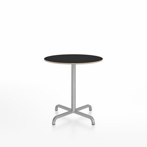 20-06 Round Cafe Table bar height tables Emeco 30” Black Laminate Plywood 