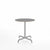 20-06 Round Cafe Table bar height tables Emeco 30” Gray Laminate Plywood 