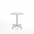 20-06 Round Cafe Table bar height tables Emeco 30” White Laminate Plywood 