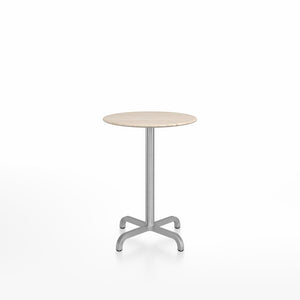20-06 Round Cafe Table bar height tables Emeco 24” Ash Wood 