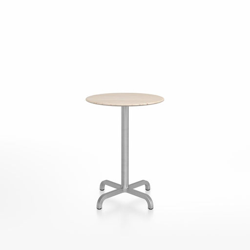 20-06 Round Cafe Table bar height tables Emeco 24” Ash Wood 