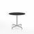 20-06 Round Cafe Table bar height tables Emeco 36” Black HPL 