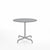 20-06 Round Cafe Table bar height tables Emeco 36” Gray HPL 