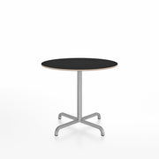 20-06 Round Cafe Table bar height tables Emeco 36” Black Laminate Plywood 
