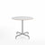 20-06 Round Cafe Table bar height tables Emeco 36” White Laminate Plywood 