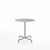 20-06 Round Cafe Table bar height tables Emeco 30” Brushed Aluminum 