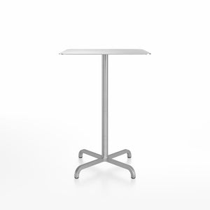 20-06 Square Bar-Height Table bar height tables Emeco 30” Brushed Aluminum 