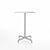 20-06 Square Bar-Height Table bar height tables Emeco 30” Brushed Aluminum 