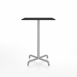 20-06 Square Bar-Height Table bar height tables Emeco 30” Black HPL 