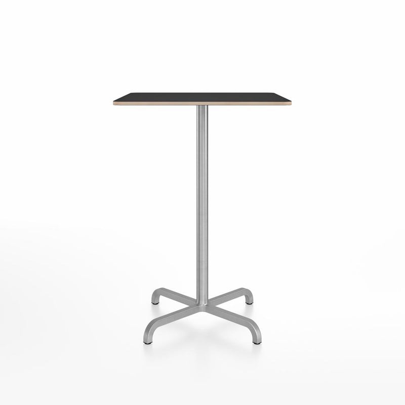 20-06 Square Bar-Height Table bar height tables Emeco 30” Black Laminate Plywood 