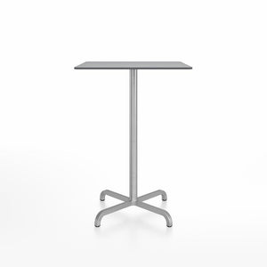 20-06 Square Bar-Height Table bar height tables Emeco 30” Gray HPL 