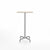 20-06 Square Bar-Height Table bar height tables Emeco 24” Ash Wood 