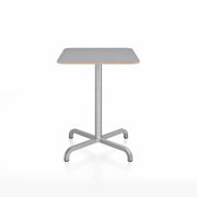 20-06 Rectangular 24x30" Cafe Table Coffee Tables Emeco Gray Laminate Plywood 