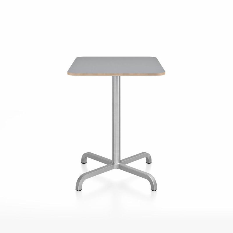 20-06 Rectangular 24x30" Cafe Table Coffee Tables Emeco Gray Laminate Plywood 