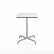 20-06 Rectangular 24x30" Cafe Table Coffee Tables Emeco White HPL 