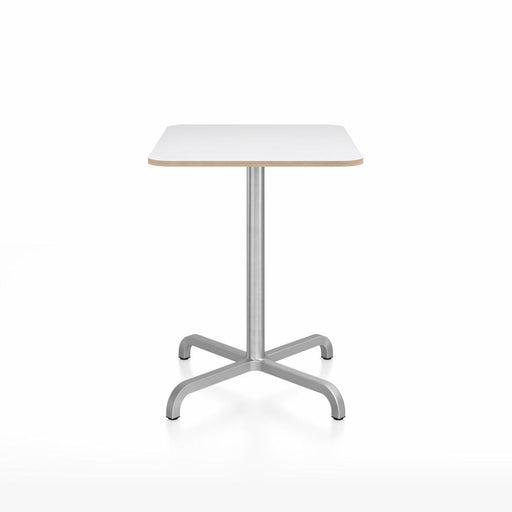 20-06 Rectangular 24x30" Cafe Table Coffee Tables Emeco White Laminate Plywood 