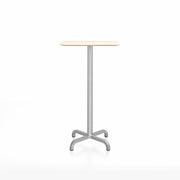 20-06 Square Bar-Height Table bar height tables Emeco 24” Accoya Wood 