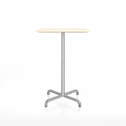 20-06 Square Bar-Height Table bar height tables Emeco 30” Accoya Wood 