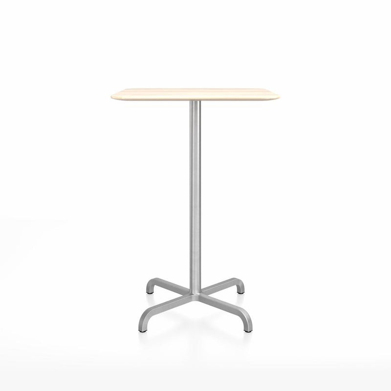20-06 Square Bar-Height Table bar height tables Emeco 30” Accoya Wood 