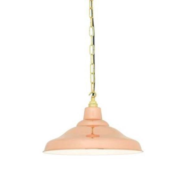 School Light Pendant suspension lamps Original BTC Polished Copper 