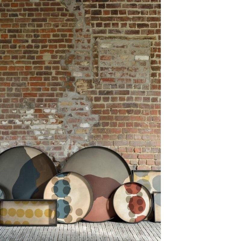 Combined Dots Glass Tray Tray Ethnicraft 