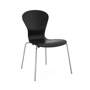 Sprite Chair - Combination Finish Side/Dining Knoll black black 
