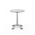 Knoll Pensi Table Round Dining Tables Knoll 23" Metallic Trespa 