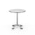 Knoll Pensi Table Round Dining Tables Knoll 27" Metallic Trespa 