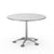 Knoll Pensi Table Round Dining Tables Knoll 43" Metallic Trespa 