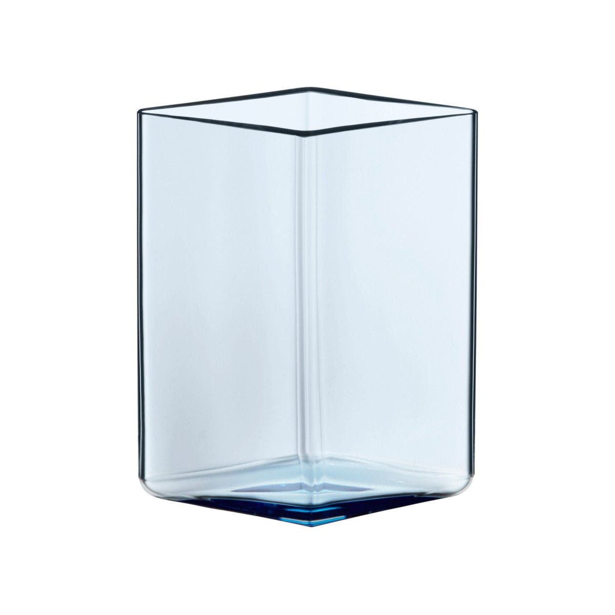 Ruutu Vase Vases iittala 4.5&quot; X 5.5&quot; AQUA 