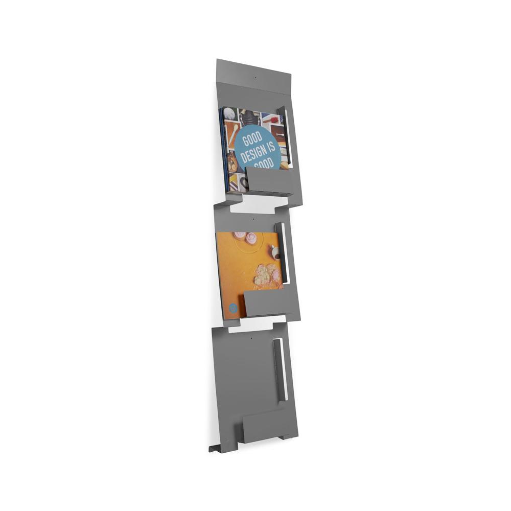 2D:3D Wall Magazine Rack magazine stand BluDot 