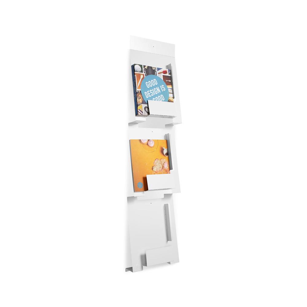 2D:3D Wall Magazine Rack magazine stand BluDot 