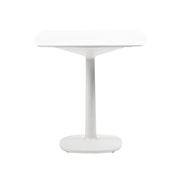 Multiplo Small Square Base Table - Square Top Tables Kartell Square Glass Top White 
