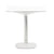 Multiplo Small Square Base Table - Square Top Tables Kartell Square Edge Glass Top White 