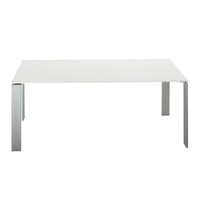 Four Soft Touch Table Tables Kartell Small White Aluminum
