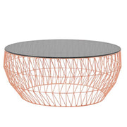 36” Coffee Table Coffee Tables Bend Goods Copper Smoke Glass Top +$160.00 