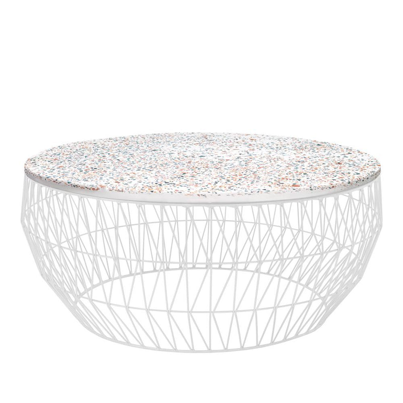 36” Coffee Table Coffee Tables Bend Goods White Terrazzo Top +$380.00 