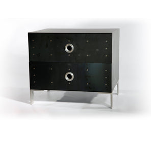Fleet Night Stand - Hot-Rolled side/end table Jesse Brody Design Studios 