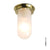 Weatherproof Ship's Well Glass Light Outdoor Lighting Original BTC Weathered Brass Clear Glass 