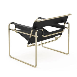 Wassily Chair - Gold lounge chair Knoll 