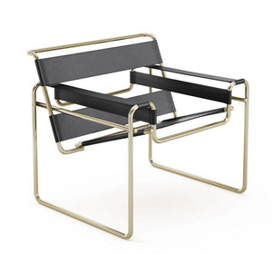 Wassily Chair - Gold lounge chair Knoll 