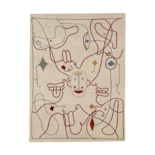 Silhouette Indoor Rug Rugs Nanimarquina 5’7" x 7’10" 