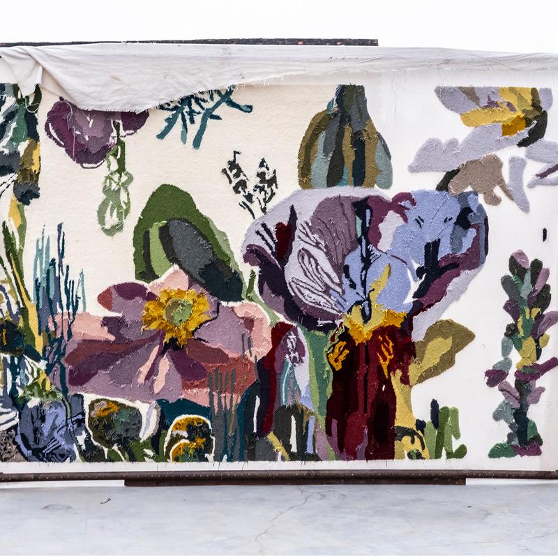 Flora Backyard Rug Rug NaniMarquina 6’7" x 9’10" 