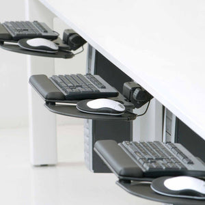 6F Keyboard Tray - For Height Adjustable Tables Accessories humanscale 
