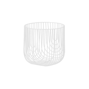 8" Mini Bend Basket Outdoors Bend Goods White 